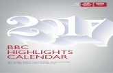 BBC HIGHLIGHTS CALENDAR · bbc highlights calendar key global events and editorial highlights for 2017 on bbc world news and bbc.com. current affairs business, technology & future