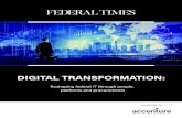 Digital Transformation: Reshaping federal IT through ......Federal Times Whitepaper 2 DIGITAL TRANSFORMATION: Reshaping federal IT through people, platforms and procurements By Adam