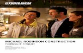 MICHAEL ROBINSON CONSTRUCTION 2017 Plumbing C.P. Provo B400236.pdfMICHAEL ROBINSON CONSTRUCTION PLUMBING CP- STANDARD Jean Bell 10702 Spotsylvania Ave Fredericksburg, VA 22408 540-898-5511.