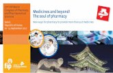 th Medicines and beyond! The soul of pharmacy · The soul of pharmacy 77th FIP World Congress of Pharmacy and Pharmaceutical Sciences Seoul, Republic of Korea 10 - 14 September 2017.