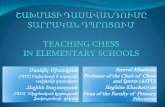 Միսակյան Samvel Misakyan - Chess Academy...Շախմատ առարկայի մուտքը տարրական դպրոց պետք է լուծի ոչ թե մարզական, այլ