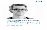 NHS Standard Contract 2017/19 and 2018/19 …...2018/05/02  · NHS STANDARD CONTRACT 2017/18 and 2018/19 SERVICE CONDITIONS (Full Length) (May 2018 edition NHS STANDARD CONTRACT 2017/18
