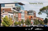 Templar Flats - CWC · new “restaurant row.” Building Description Templar Flats is comprised of a new 6-storey wood-hybrid structure flanked by two restored heritage buildings.