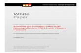 White Paper - VMware · White Paper Analyzing the Economic Value of HP ConvergedSystem 700 2.0 with VMware Horizon 6 By Mark Bowker, Senior Analyst and Adam DeMattia, Research Analyst