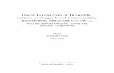 GlocalPerspectivesonIntangible CulturalHeritage ... · This book, Glocal Perspectives on Intangible Cultural Heritage: Local Communities, Researchers, States and UNESCO, with the