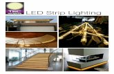 LED Strip Lighting LED TYPES. LED strip lighting is available in numerous options, offering a wide variety