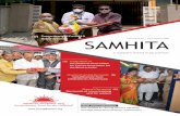08 Samarthanam-Covid-19 SAMHITA...the Blind in India Samarthanam-Covid-19 Relief Services 23 years of serving the society Samarthanam Trust celebrates its Anniversary 08 06 04 06 Samarthanam