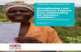 Strengthening Land Governance: Lessons from implementing ... · Citation: Ruth Hall and Ian Scoones with Giles Henley (2016) Strengthening Land Governance: Lessons from implementing