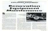 Renovation Equipment Maintenance S - About SportsTurfsturf.lib.msu.edu/page/1993jun21-30.pdf · Renovation Equipment Maintenance S everaldifferent kinds ofequip-ment are used during
