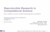 Reproducible Research in Computational Science · REPRODUCIBLE RESEARCH IN COMPUTATIONAL SCIENCE — 4 Road to HPMDS (High-Perf Maté Dynamics Simulation) Review past research and