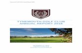 Tynemouth Golf Club annual report 2018 - Microsofthowdidido.blob.core.windows.net/clubsitespublic/file... · 2018-12-20 · Tynemouth Golf Club Annual Report 2018 2 For Alan Moses
