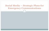Social Media – Strategic Plans for Emergency Communications · SOCIAL PROJECT/EVENT ORGANIZER PROJECT EASON MEDIA SCHEDULE 2013 FACEBOOK/TWITTER POSTS SARA SHIER STARTING This schedule