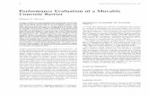 Performance Evaluation of a Movable Concrete Barrieronlinepubs.trb.org/Onlinepubs/trr/1990/1258/1258-009.pdf · 92 TRANSPORTATION RESEARCH RECORD 1258 Performance Evaluation of a