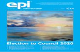Election to Council 2020 - epi Information | Library · 2019-08-22 · found to be compliant with Article 6(2) EPC which states that “the European Patent Office shall be located