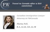 Marisa Feil, B.A, LL.B, J.D, LLsiterepository.s3.amazonaws.com/2989/criminal_inadmissibility_ppt.pdf– a lawyer or notary in good standing in a Canadian province – a paralegal in
