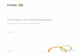 Innovation in Visual Analytics - Qlikgo.qlik.com/rs/497-BMK-910/images/Qlik Statement of Direction 201… · Our investment in innovation has translated into tens of thousands of
