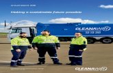 Annual Report 2016 - Microsoft · 2019-11-20 · Annual Report 2016 CLEANAWAY WASTE MANAGEMENT LIMITED ABN: 74 101 155 220. SECTION 1: OVERVIEW Meet the new Cleanaway 2 2016 Snapshot