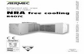 Refrigeratori aria - acqua Air to water chillers · INRAfPW 0405 6871970.00 Refrigeratori aria - acqua Air to water chillers NRA free cooling R407C M M A A N N U U A A L L E E T T
