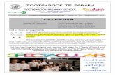TOOTGAROOK TELEGRAPH - Tootgarook Primary School · Term 4 thwill resume on Monday 9 October. This term promises to be very busy with lots ... 1P – Miss Perkins – Kai Stubbings