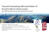 Tsunami forecasting with assimilation of tsunami data on ...Tsunami scenario database:The forecasted tsunami threats are one level higher than the reference in many regions. The scenario
