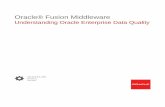 Understanding Oracle Enterprise Data Quality · Oracle Fusion Middleware Understanding Oracle Enterprise Data Quality, 12c (12.2.1.3.0) ... • Integrating Enterprise Data Quality