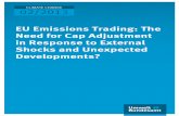 EU Emissions Trading: The Need for Cap …...An emissions trading scheme such as the EU ETS consists of three elements: capping of emissions (cap), distribution of emission allowances