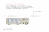 Keysight Technologies An Integrated Low-cost GPS Test ... · Keysight Technologies An Integrated Low-cost GPS Test Solution for Mobile Phones With the E1999A-206 for the 8960 (E5515C)