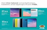 Get the latest smartphones, tablets and laptops from FNB. · • Android 7.0, up to Android 8.0 • 64GB storage, microSD card slot • 12 MP camera • 4GB RAM 8GB K167 p.m. x 24