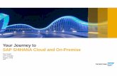 Your Journey to SAP S/4HANA Cloud and On-Premise Events...SAP S/4HANA: Complete, Consistent Choice SAP S/4HANA SAP S/4HANA simplified data model and modern user experience are consistent