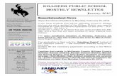 Killdeer Public School Monthly Newsletter · January, 2016 IN THIS ISSUE * Elementary Principal News-Pg.2 * Music Notes-Pg.3 * Financial Aid Night Info-Pg.4 * January Calendar-Pg.5