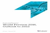 EvaluatePharma World Preview 2016, Outlook to 2022 · EvaluatePharma ® World Preview 2016, Outlook to 2022 9th Edition ... good times might be at an end for the pharma industry,