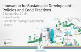 Innovation for Sustainable Development – Policies and Good ...Paper, pulp, timber, energy, label materials, plywood, renewable diesel, bio composites, bio chemicals, wood trade and