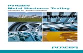 Portable Metal Hardness Testing - obba-egypt.comobba-egypt.com/pdf/proceq_metal_hardness_catalog.pdf · Proceq manufactures high quality testing instruments for non- destructive testing