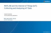 MATLAB and the Internet of Things (IoT): Collecting and ... · (Webinar) 14 Customer Study: iSonea Cloud and Embedded Analytics ... MATLAB & Simulink Capabilities for IoT Deployment