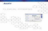 CLINICAL SYNOPSIS - Bode Pro - Welcome€¦ · TEN Clinical Synopsis — 013019 1 CLINICAL SYNOPSIS PRODUCTION OF MITOCHONDRIA AND INCREASING HEALTHY MITOCHONDRIA FUNCTION. In-Vitro