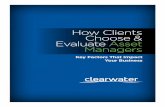 How Clients Choose & Evaluate Asset Managersd1pvbs8relied5.cloudfront.net/resources/white-papers/How-Clients... · Choosing an asset manager is one of an investment team’s most