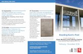 Kent History Talks 2016 · Kent History Talks 2016 Reading Kent's Past A series of talks at the Kent History and Library Centre James Whatman Way, Maidstone ME14 1LQ February –
