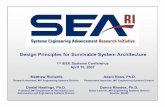 Design Principles for Survivable System Architectureseari.mit.edu/documents/presentations/IEEE07_Richards_MIT.pdf · In the case of DIRECTV, τ r must be