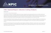 V18.1 Special Report: Induction Coding Analysis · 2018-11-14 · V18.1 SPECIAL REPORT ©2018 NPIC NPIC.ORG | 1 V18.1 Special Report: Induction Coding Analysis . INTRODUCTION . ICD-10