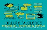 B4A Booklet - Online Violence · 2018-07-24 · Online violence, including bullying and harassment, can be severely traumatizing and humiliating for the victims and their families,