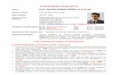Curriculum-Vitae (CV) - University of Lucknowudrc.lkouniv.ac.in/Content/FacultyCV/CV_248.pdf · Curriculum-Vitae (CV) Name: Prof. ASHOK KUMAR SINGH (A K Singh) Father’s Name: Late