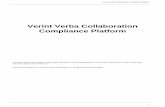 Verint Verba Collaboration Compliance Platform · 2019-05-10 · Verint Verba Collaboration Compliance Platform 3 User Guide This guide explains how to access, search, list and play