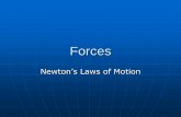 Forces - Denton Independent School District · Force Types Contact force- acts on an object by touching it. Long-range force: acts on an object without touching it. Object is in contact