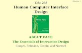 CSc 238 Human Computer Interface Designathena.ecs.csus.edu/~buckley/CSc238/Cooper_Ch1_F2016.pdf · Human Computer Interface Design A Design Process for Digital Products ... Evolution