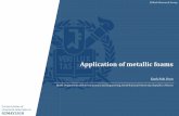 Preformsocw.snu.ac.kr/sites/default/files/NOTE/9_CSSM_Application of metall… · Applications for heat sinks Current status of structural materials : Applications of metallic foams
