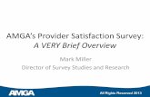 AMGA’s Provider Satisfaction Survey: A VERY Brief Overview · 2012 HPMG 2011 HPMG 2010 HPMG 2009 HPMG AMGA Norm Best Practice (95th Ptile) 2012 Dimensions of Provider Satisfaction