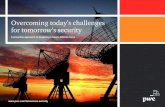 Overcoming today's challenges for tomorrow's security · 2019-11-19 · 3 | PwC Overcoming today’s challenges for tomorrow’s security The PwC Global Defence Advisory Board The