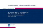 Research Paper Series · THE POLITICAL ECONOMY OF CLIMATE CHANGE ... OF CLIMATE CHANGE IN THE ARAB REGION. The Arab Human Development Report Research Paper Series is a medium for