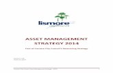 ASSET MANAGEMENT STRATEGY 2014 · Document ID: lismore_am_strategy_v1.06_140220.doc Rev No Date Revision Details Author Reviewer Approver 1.01 22/8/2013 Version 1 – Draft for Comment