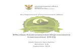 Effective Environmental Improvement Intervention (2E2I) · This Effective Environmental Improvement Intervention (2E2I) system description deals with the latter, namely, interventions